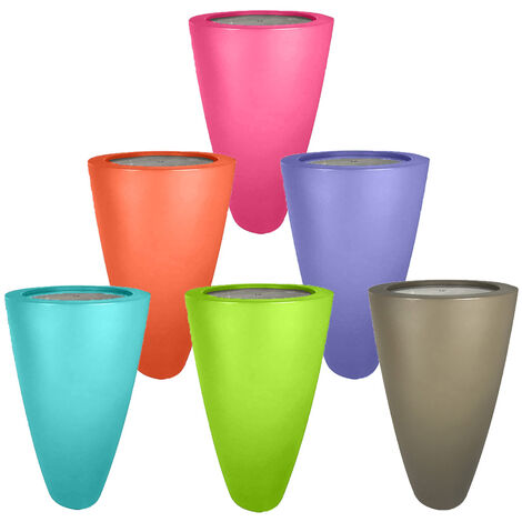 Pot conique 3 en 1 dessus inox-lot de 6 (1/3)