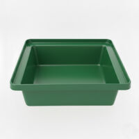 Bac de stockage empilable 30l en pehd - robuste et durable-plast'up rotomoulage