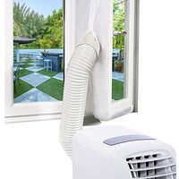 400cm Joint de Fenêtre pour La Climatisation Mobile Tissu De Calfeutrage De Fenêtres Calfeutrage De Fenêtres pour Climatiseur Portatif 