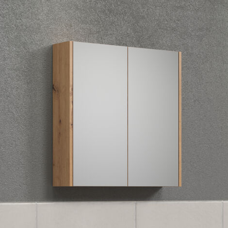 Touch Spiegelschrank Bad Eiche dekor. (1/5)