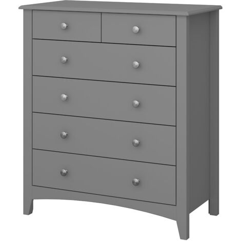 Kommode Corona 80x43x91 Cm Massivholz Kiefer VidaXL