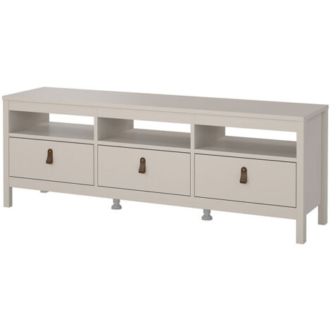 Madrid TV Tisch 3 Schubladen Cashmere. (1/5)
