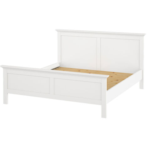 Venedig Bett Doppelbett 180x200 cm, weiss. - Weiß
