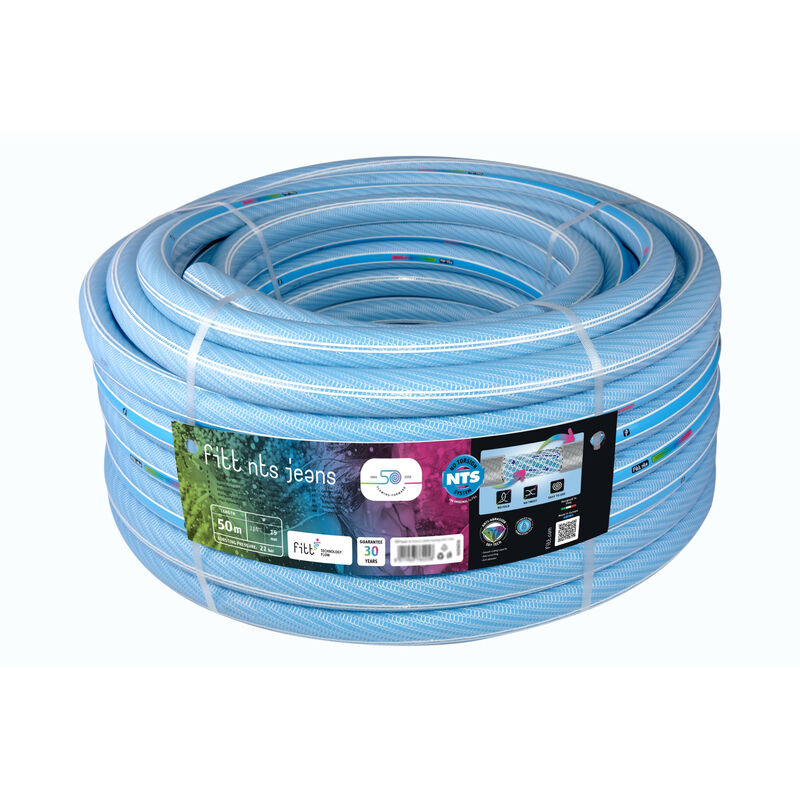 Fitt Force Tubo Acqua Per Irrigazione Giardino, Leggero, Resistente E  Compatto, Per Uso Intensivo, Con Lancia, Colore Grey 30 M