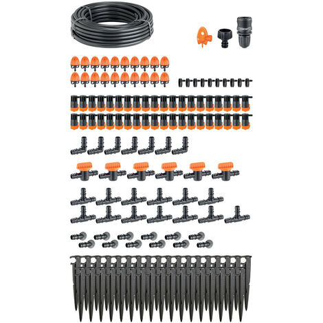 Claber Kit Orto per realizzare impianto irrigazione a goccia fino a 60 piante