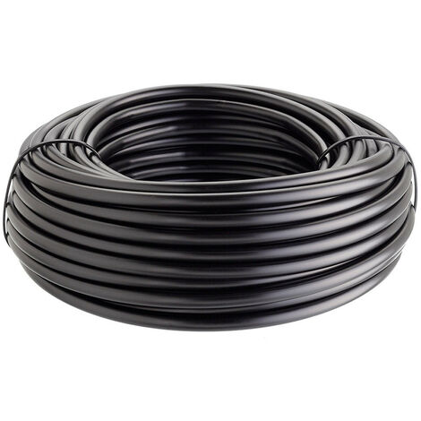 Claber Tubo capillare 20 m, in PE flessibile nero da 1/4" (4-6 mm)