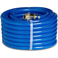 FITT AIR HOSE 9mm 10 m Kit - Tubo per Passaggio Aria Compressa, Pronto  all'Uso, con Raccordi Universali, Blu