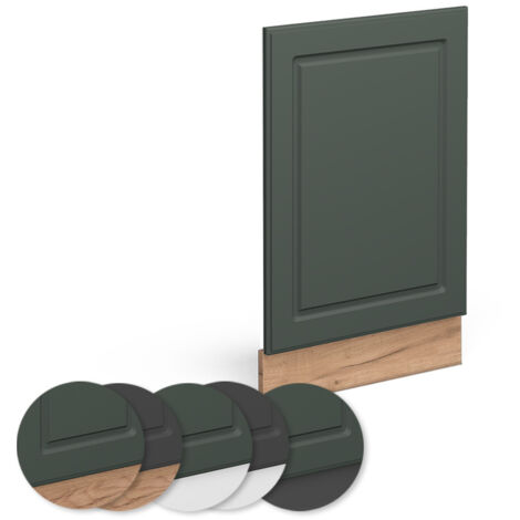 Pannello frontale Fame-Line, Verde-oro rustico, 45 cm senza piano di lavoro, Vicco