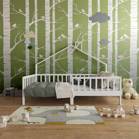 Letto Casa Bambù Letto Montessori Bambini Michelle - 80x160 Cm Con - 9