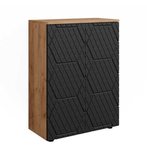 Mobile midi Irma, Antracite a righe, 60 x 81 cm, Vicco