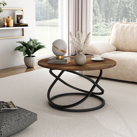 Tavolino Calgary, Legno, 79.5 x 46 cm con ampia superficie di lavoro, Vicco