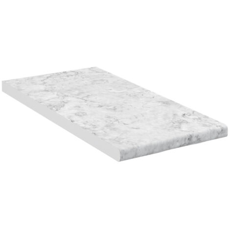 Top cucina R-Line, Bianco/marmo, 30 cm, Vicco