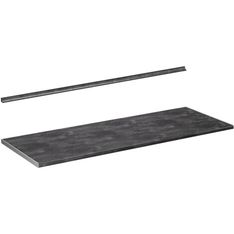 Top cucina R-Line, Antracite, 160 cm, Vicco