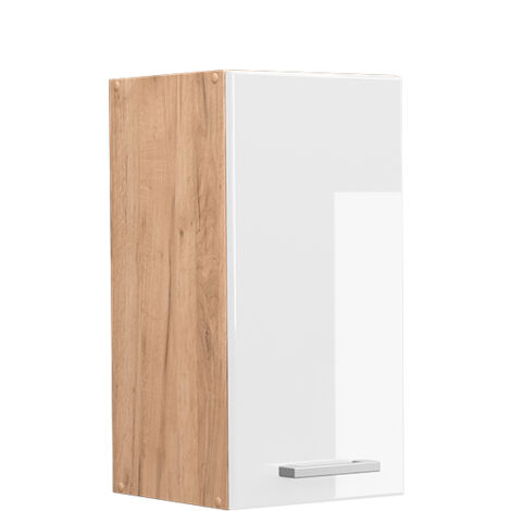 Vicco Pensile Cucina R-Line 30 cm Quercia Dorata e Antracite | Qualità