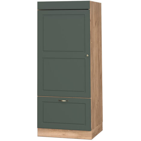 Set mobili bagno Fame-Line, Verde-oro rustico, 60 cm, Vicco