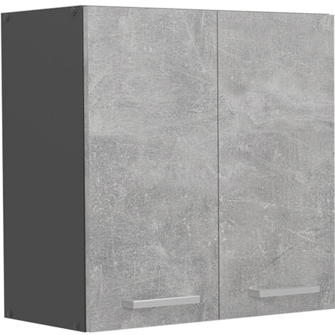 Pensile da cucina R-Line, Calcestruzzo, 60 cm, Vicco