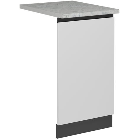 Pannello frontale della lavastoviglie R-Line, Bianco, 45 cm , PL Marmo, Vicco