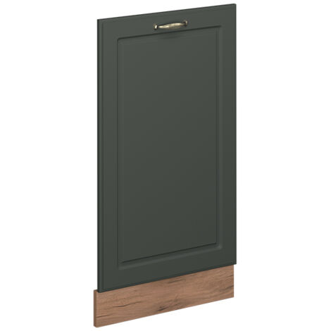 Pannello frontale della lavastoviglie Fame-Line, Verde-oro rustico, 45 cm senza piano di lavoro, Vicco