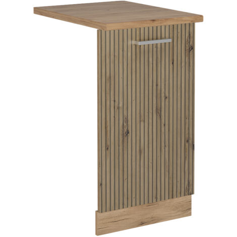 Coperchio per lavastoviglie R-Line, Rovere artigianale, 45 cm , PL Rovere, Vicco