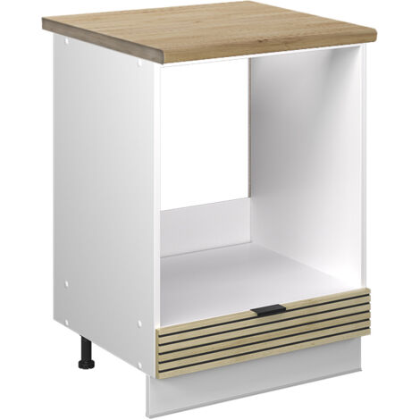 Mobile per forno da incasso Fame-Line, Pannello in quercia, 60 cm , PL Rovere, Vicco (1/5)
