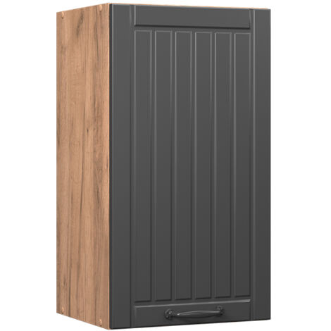 Pensile da cucina Fame-Line, Grigio scuro, 40 cm, Vicco