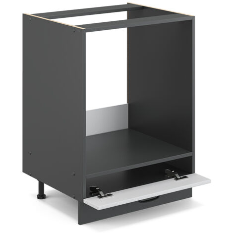 Mobile per forno da incasso Fame-Line, Bianco casa di campagna, 60 cm senza piano di lavoro, Vicco (1/5)