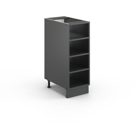 Mobile lavabo „Fame-Line 30cm antracite a giorno Vicco