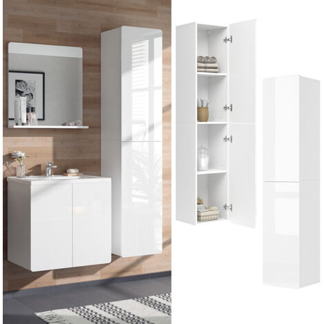 Mobile bagno alto Izan, Bianco, 36.6 x 171.6 cm, Vicco