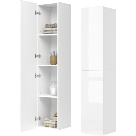 Mobile bagno alto Izan, Bianco, 36.6 x 171.6 cm, Vicco