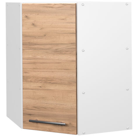 Mobile angolare da cucina Fame-Line, Rovere dorato, 57 cm, Vicco