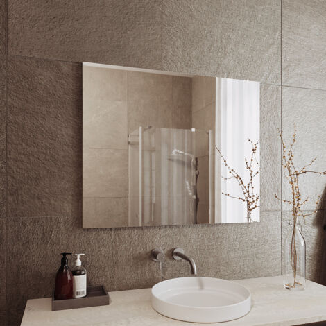 Vicco Specchio contenitore bagno Sola, Bianco, 100 x 79.8 cm con 3