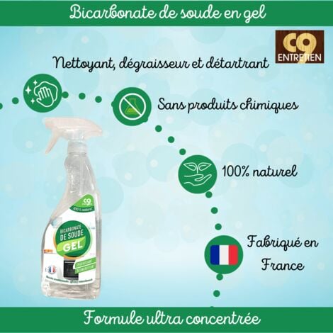 Eco Conseils Bicarbonate de Soude Alimentaire, 1 kg, Poudre Chimique