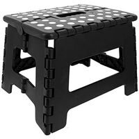 Venteo – Marchepied pliant 150kg – Dimensions 31.5x25.5x22cm – Pliable avec poignée – Pour accès en hauteur