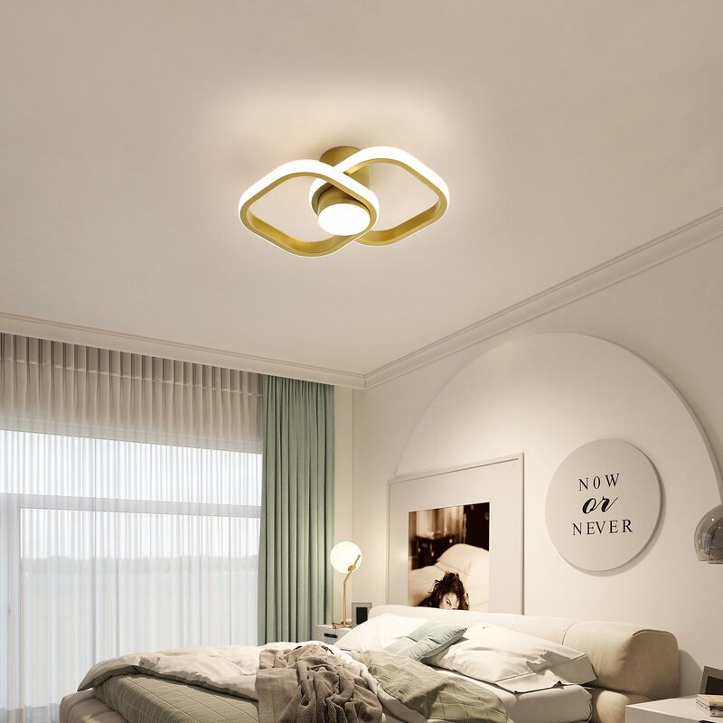 Lampada da parete a LED per camera da letto modello SILK Warm White 420Lm