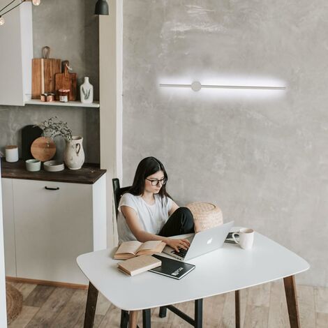 Applique LED Da Parete Oro - 3 Colori, Rotazione 350°, 7W, Per Camera, Soggiorno, Bagno