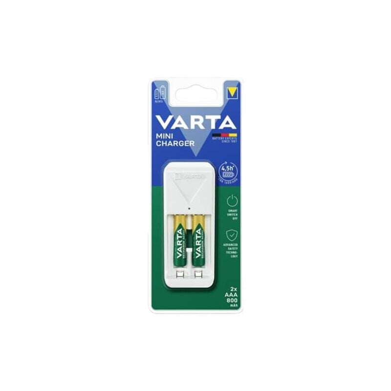 Varta - chargeur batterie - mini charger incl. 2 x aa -