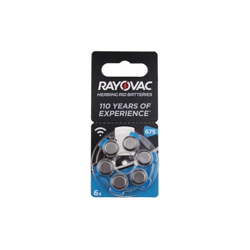 Varta - mod 675 - piles appareil auditif - blister 6pcs. - pr44 -