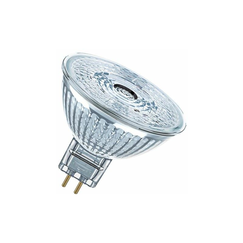 Ampoule led réflecteur GU5.3, 36°, 345 Lm = 35 W, blanc chaud, LEXMAN