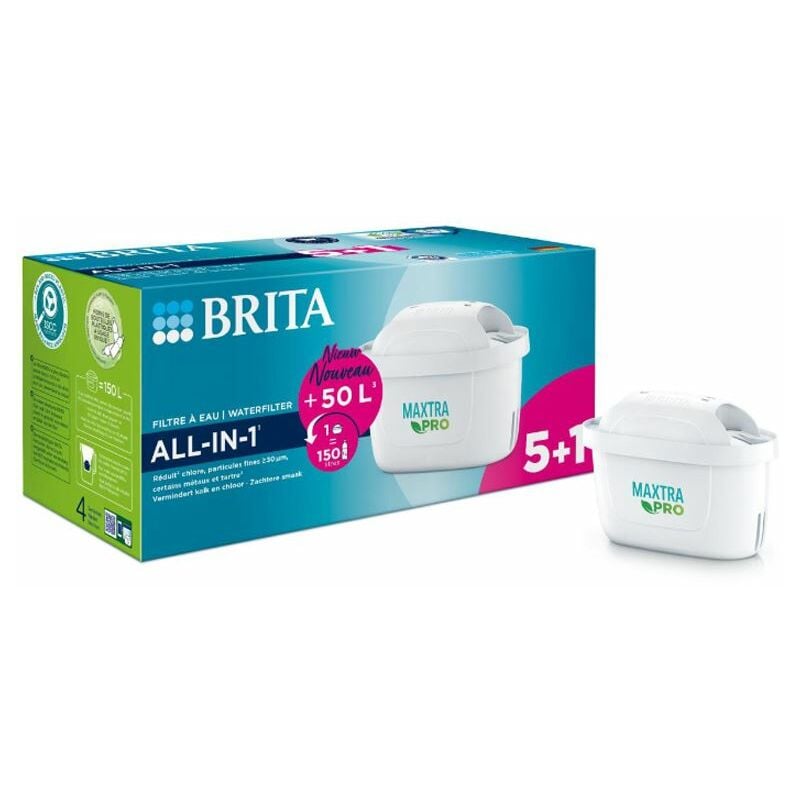 BRITA Filtre à eau Marella 6 Maxtra Pro All-in-1 inclus