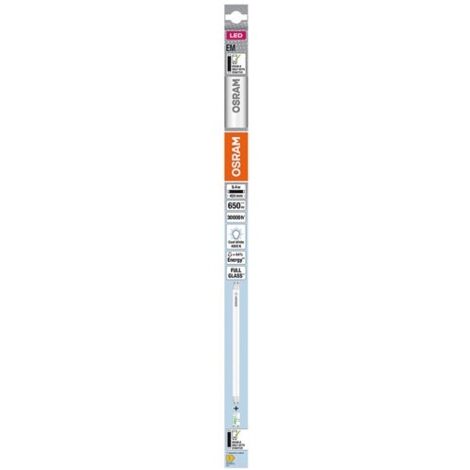 Osram – Tube LED T8 G13 43.8 cm 5.4W blanc neutre 4000K – Économie d'énergie 69% – Allumage instantané sans scintillement