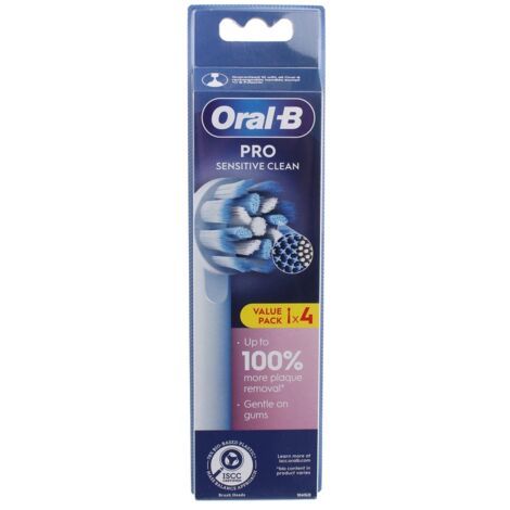 Oral-b - brosse à dents oral-b sensitive clean pro ref xf 4ct -