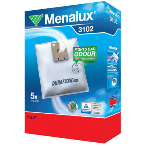 Electrolux - sac aspirateur - menalux 3102 - 5 pcs + 2 filtres - (1/2)