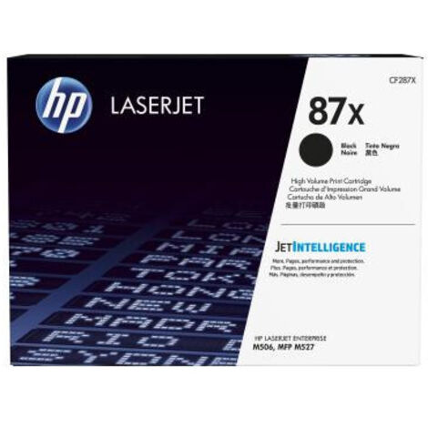 HP 87X toner LaserJet noir grande capacité authentique