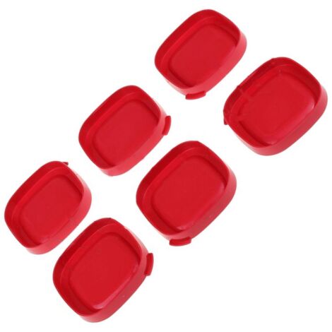 Lot de 6 couvercles pour yaourtière – Compatibles avec modèles SEB YG651121/350, YG652822/350, YG654827/350 – Accessoire indispensable pour yaourts maison