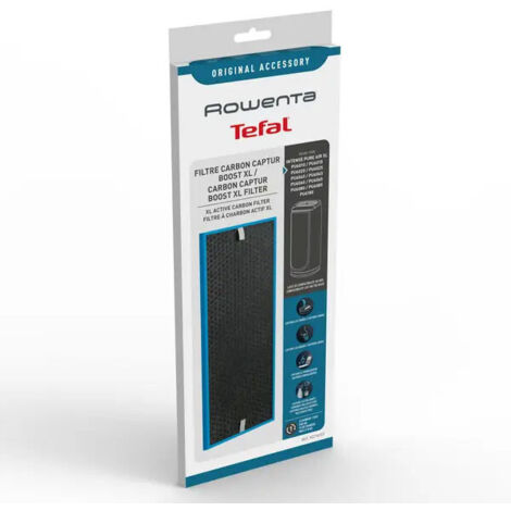 Rowenta – Filtre à charbon Captur Boost XL – XD7161E0 – Dimensions 52,8 x 21 x 1 cm – Pour purificateurs d'air Intense Pure Air XL (1/5)