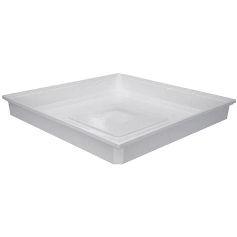Bac anti-débordement carré 70x70cm – Receveur de douche à poser – Pour chantiers humides – 8713512068117 – AMF (1/2)
