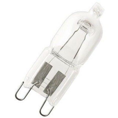 Osram – Ampoule halogène G9 40W – Flux lumineux 490 lm – Température de couleur 2700K – Dimmable – Compatible fours – 4008321703576