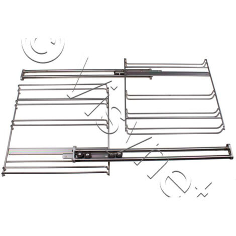 Bosch - rails télescopiques simples – paire (gauche et droite),