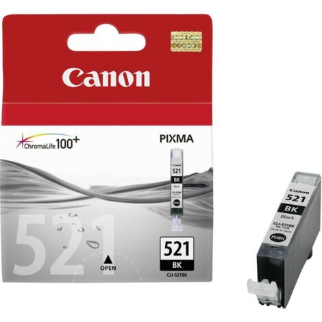 Cartouche imprimante CANON CLI 521 BK