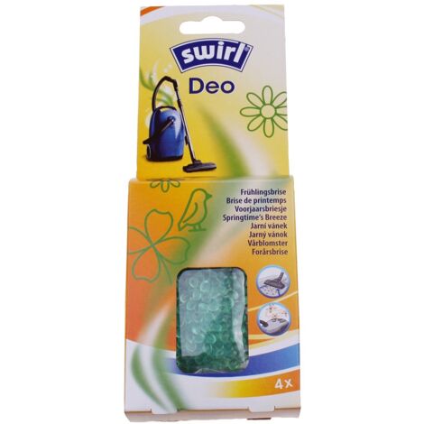 Swirl - perles déo sac aspirateur - brise printanière - pack 4 -